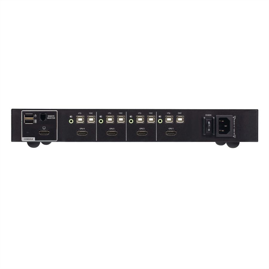 ATEN CS1184H4C 4-Port 4K HDMI Secure KVM, mit Card Reader PSD PP V4.0 Compliant