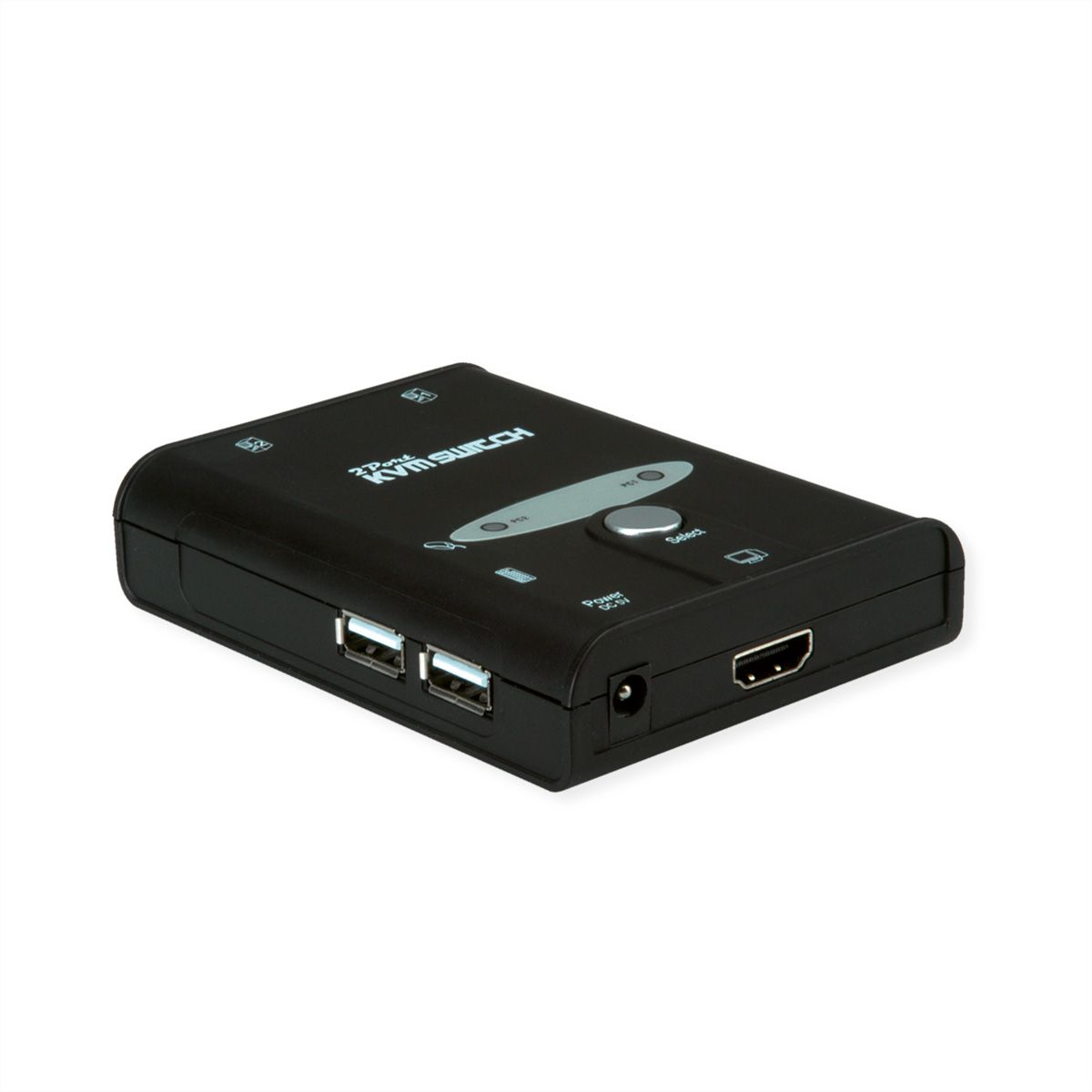VALUE KVM Switch "Star", 1U - 2 PCs, HDMI, USB
