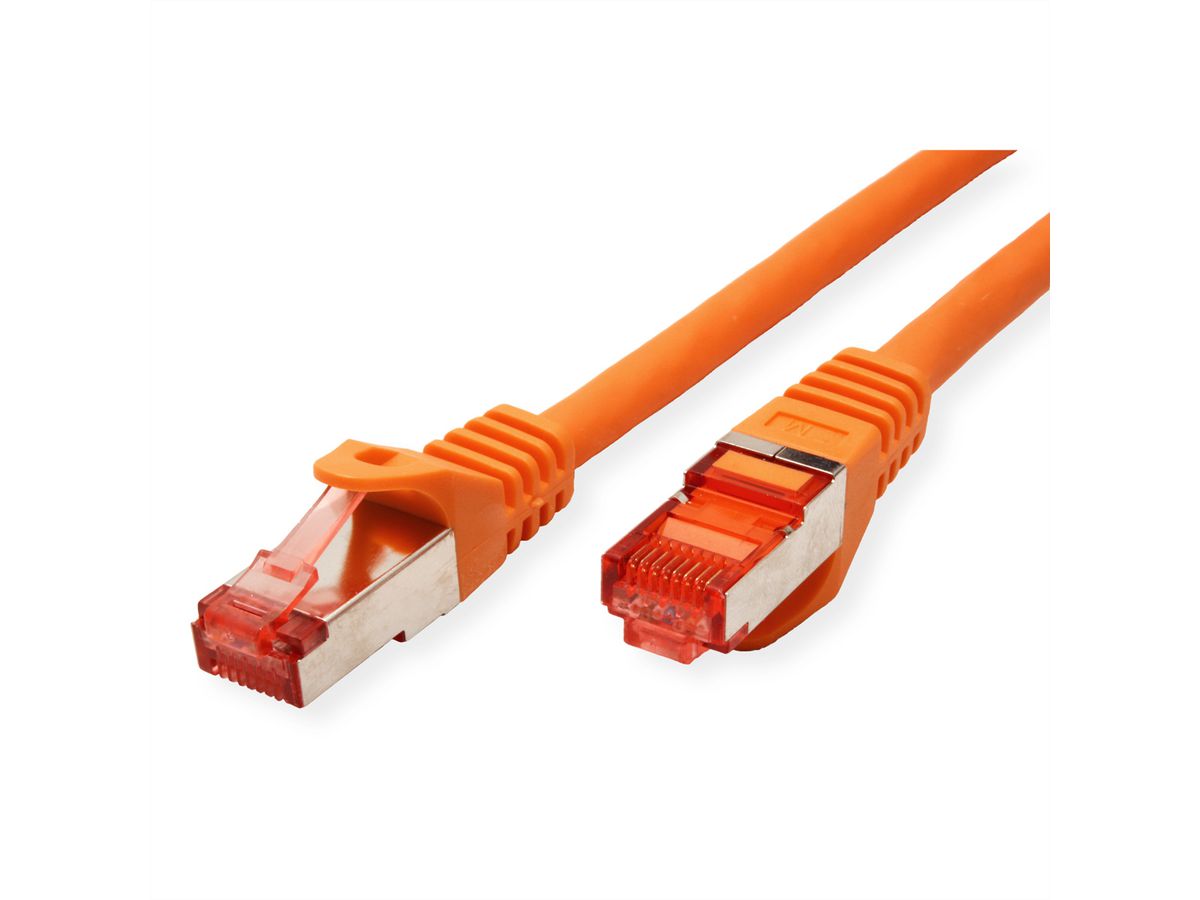 ROLINE Patchkabel Kat.6 S/FTP (PiMF), Component Level, LSOH, orange, 2 m