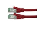 ROLINE RM Patchkabel Kat.6A S/FTP (PiMF), rot, 1,5 m