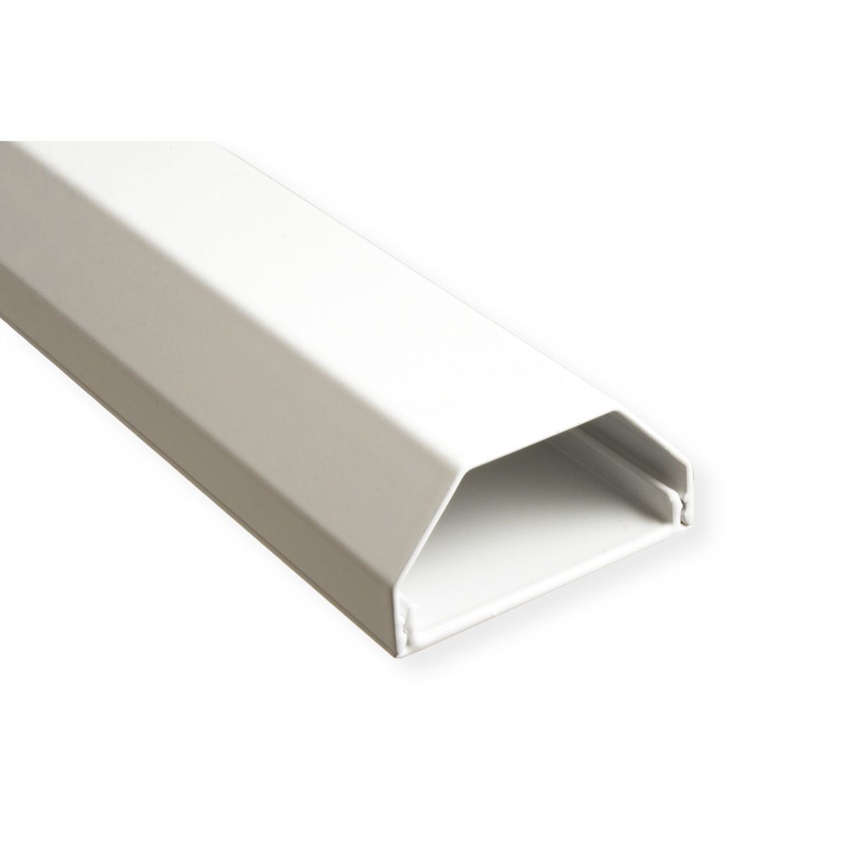 ROLINE Kabelkanal, Aluminium, 50 x 26 mm, weiß, 1,1 m