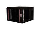 ROLINE 19-Zoll Wandgehäuse Pro 7 HE, 600x600 BxT zweiteilig schwenkbar schwarz