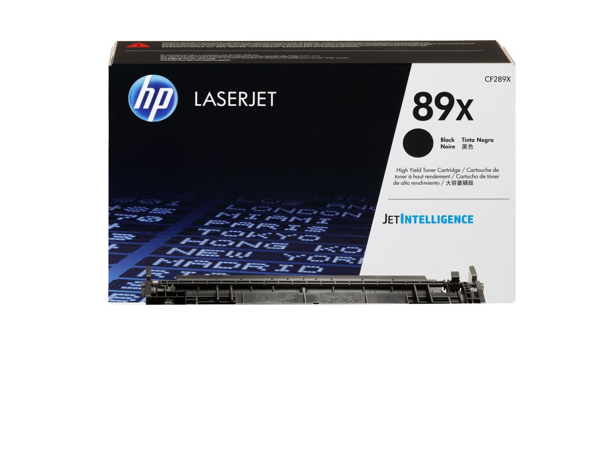 HP 89X Schwarz Original LaserJet Tonerkartusche mit hoher Reichweite