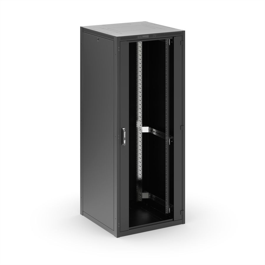 CONTEG RI7 ISeven IT-Schrank 42 HE, 800 x 1000mm, schwarz