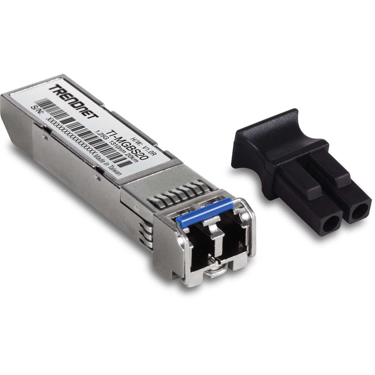 TRENDnet TI-MGBS20 Industrial Mini-GBIC  Single-Mode LC Module 20KM