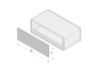 SCHROFF EMV-Frontplatte/ -Rückwand, gesteckt, geschirmt - U-FRONTPL.EMC 4HE 28TE