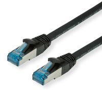 VALUE Patchkabel Cat.6A (Class EA) S/FTP (PiMF), LSOH, schwarz, 15 m