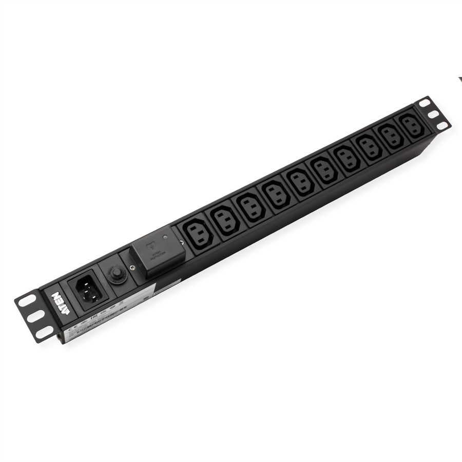 ATEN PE0110SG 1U 10A Basic PDU 10 Port