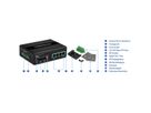 TRENDnet TI-PG62B 6port Switch PoE+ 2SFP Industrial Gigabit