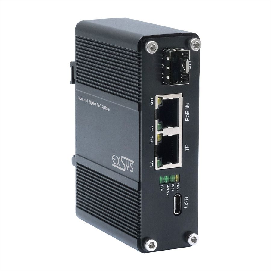EXSYS EX-60328 PoE++ Splitter USB-C 60W