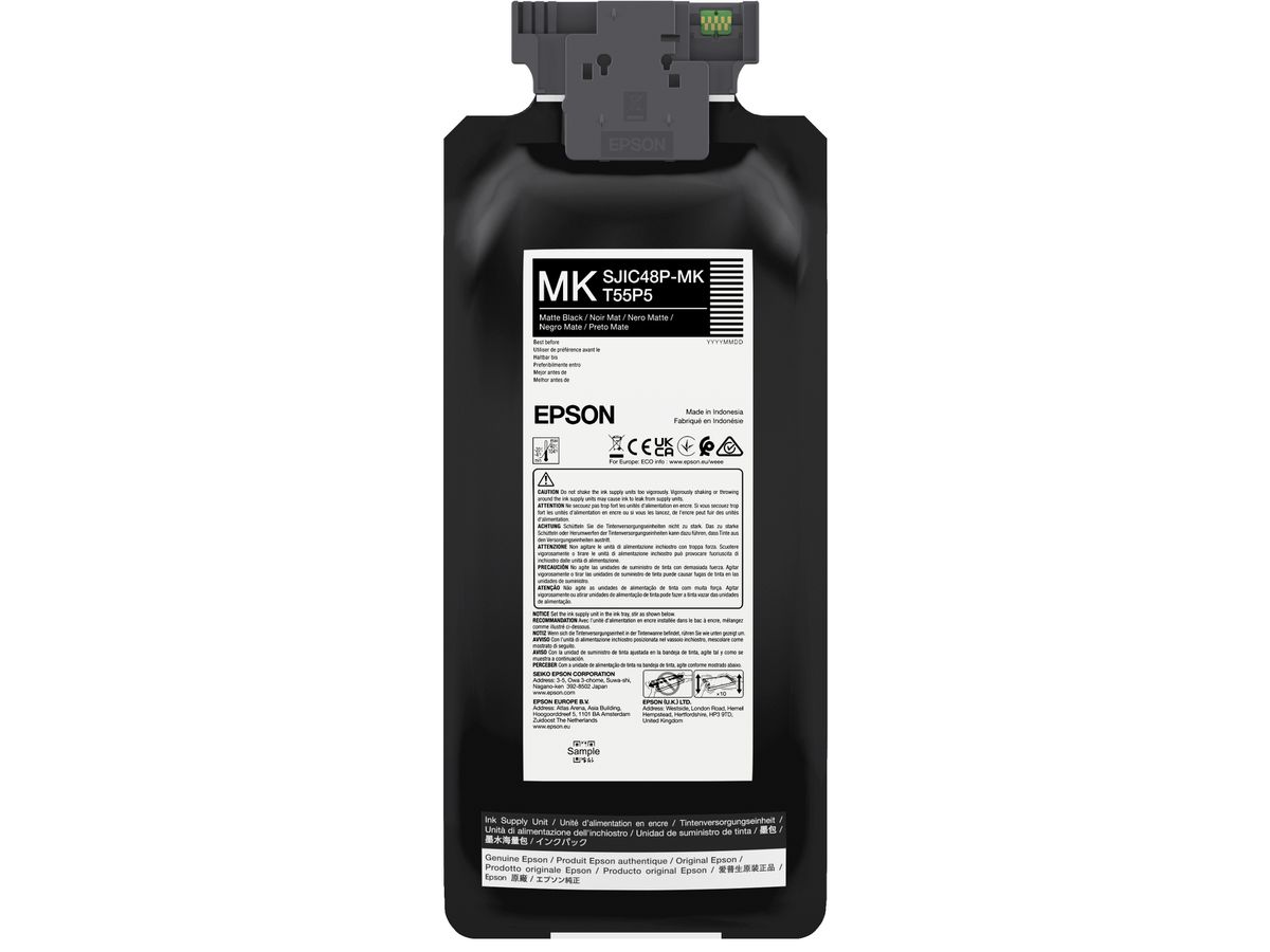 Epson SJIC48P-MK Druckerpatrone 1 Stück(e) Original Mattschwarz