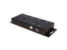 EXSYS EX-1166HMV 4 Port externer USB 2.0 Hub Metall verschraubbar