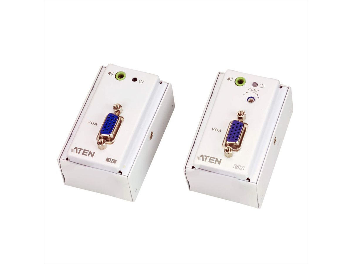 ATEN VE157 VGA/Audio  Cat5 Extender Wandplatte