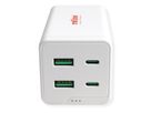 ROLINE USB Charger, 4 Port (2x USB-C, 2x USB-A QC3.0), max. 120W