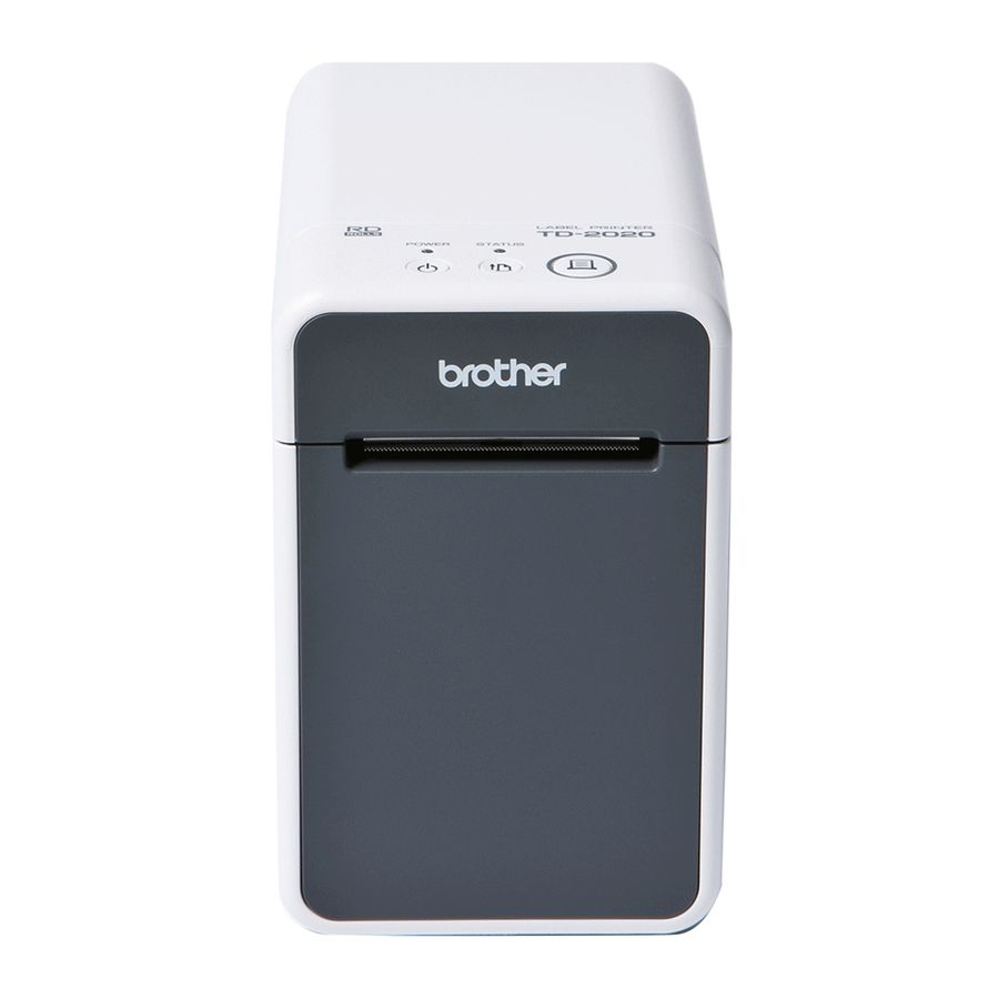 Brother TD-2020A Etikettendrucker Thermodirekt 203 x 203 DPI 152,4 mm/sek Kabelgebunden