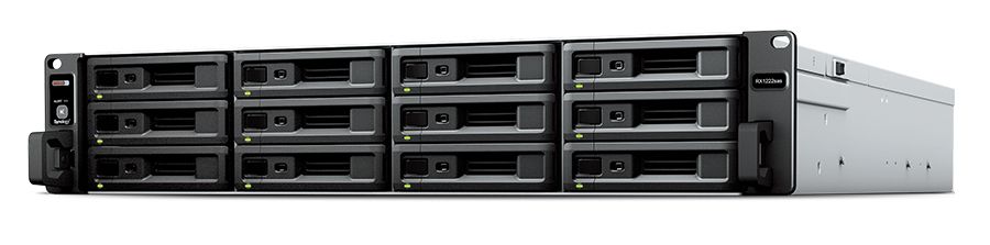 Synology RX1222sas HDD / SSD-Gehäuse Schwarz 2.5/3.5 Zoll