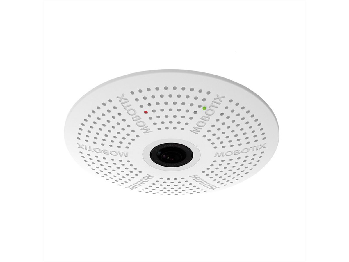 MOBOTIX c26B-Deckenkamera 6MP mit B016 Objektiv, für den Inneneinsatz bei Nacht (180°/360°), IP20 und IK06, AUDIO