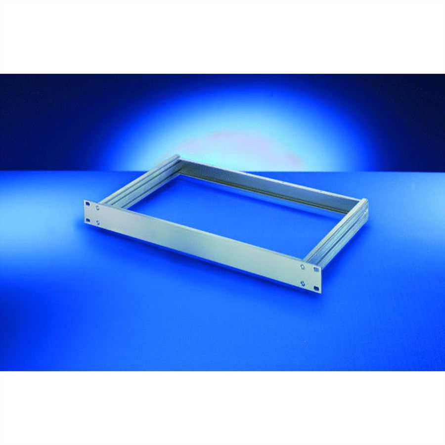 SCHROFF 19"- Einschub Aluminium (Grundbausatz) - MULTIPAC GRUNDAUSB.1HE 220T