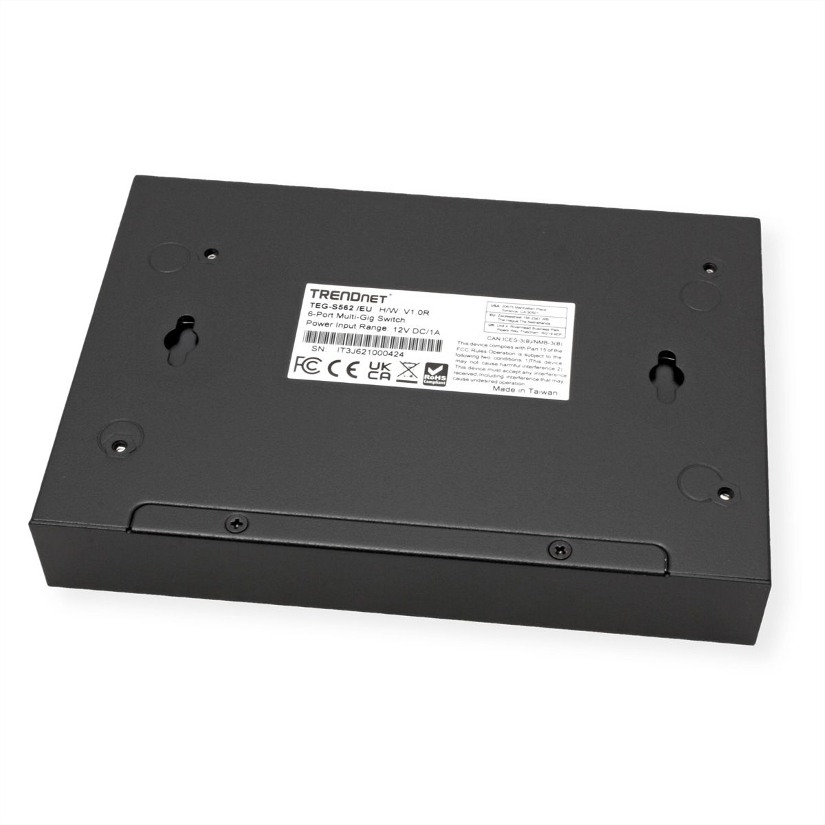 TRENDnet TEG-S562 6-Port Switch, Multi-Gigabit