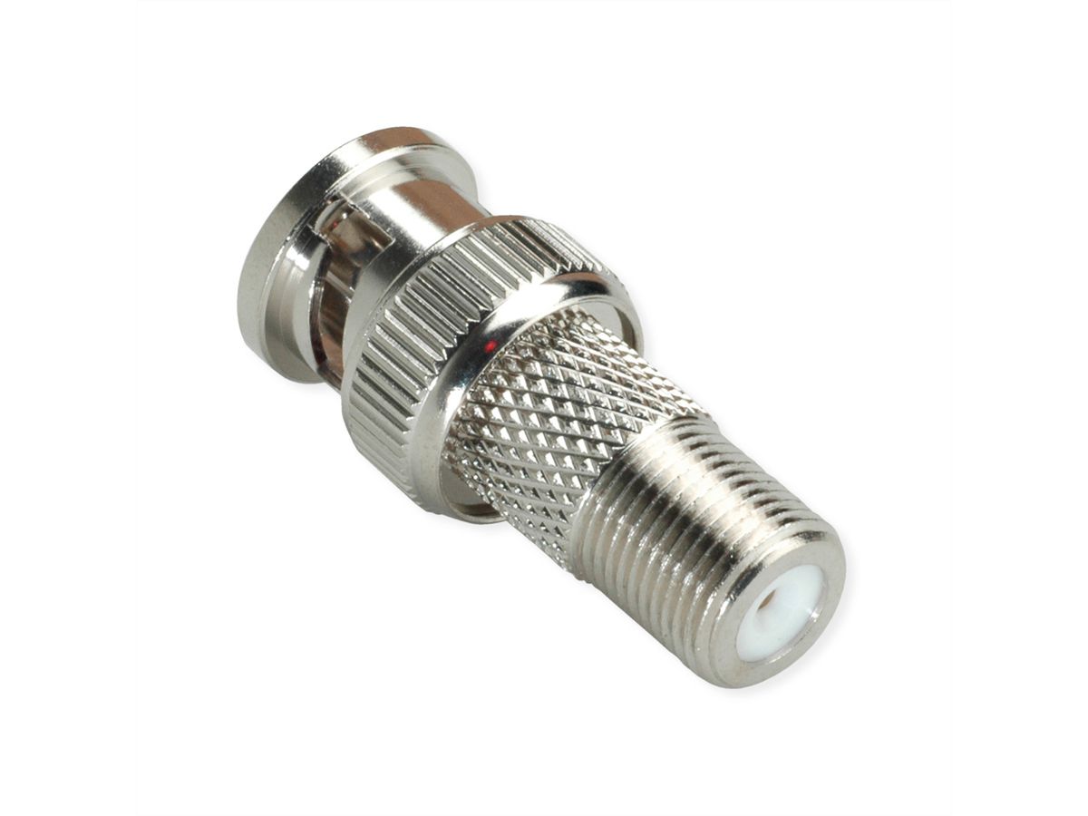 TELEGÄRTNER Adapter BNC-Stecker / F-Buchse
