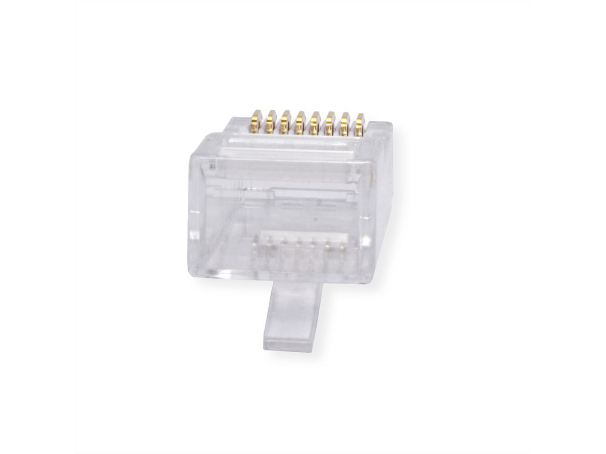 ROLINE Modular Plug ungeschirmt Kat.6A (Class EA), für Massiv-/Litzendraht, 10 St.