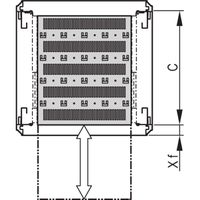 SCHROFF VARISTAR 19"-Fachboden, ausziehb., 30kg Tragl., mit Teleskopschienen