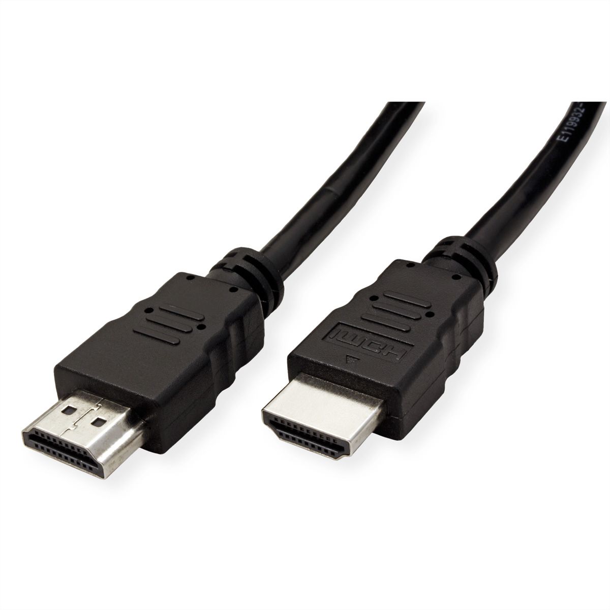 VALUE Monitorkabel HDMI High Speed, ST-ST, schwarz, 2 m