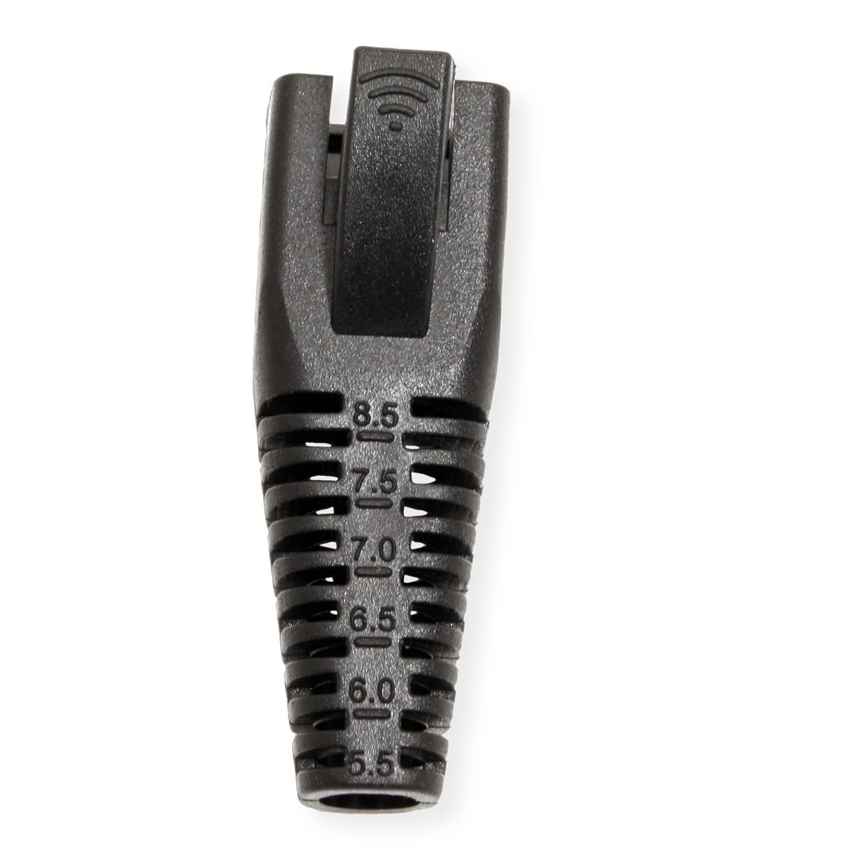 ROLINE Knickschutztülle für RJ-45, 10 Stck, schwarz