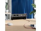 BACHMANN DESK2 2xCH 90° 1xUSB A/C 22W, 0,2m GST18 RAL9005 Schweiz