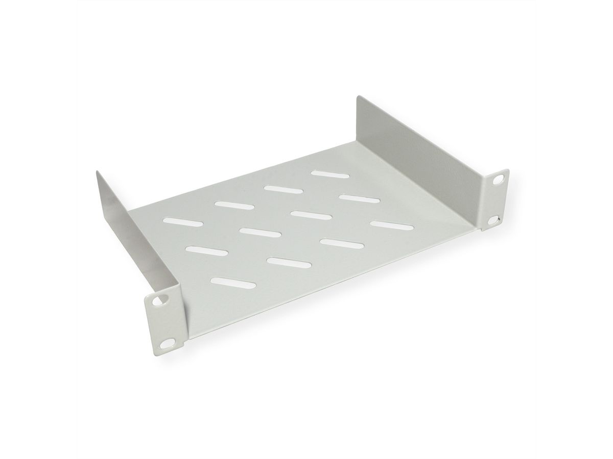 ROLINE 10-Zoll Fachboden 1 HE, 150 T grau