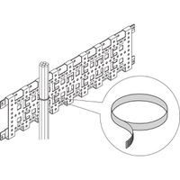 SCHROFF Klettband - KLETTVERSCHLUSS 10STK, Velcro®-Klettband 12 x 300 mm