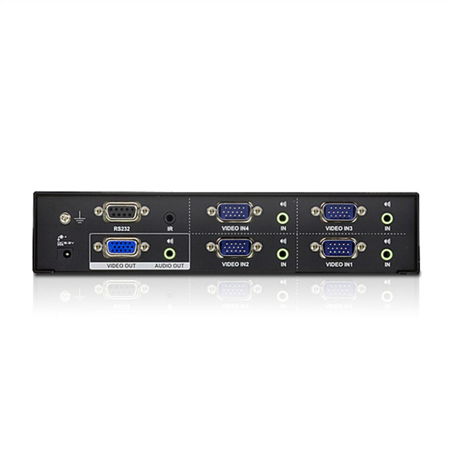 ATEN VS0401 VGA Switch 4 Ports, Audio, RS232