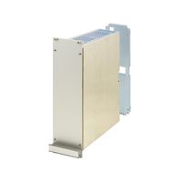 SCHROFF Kassetten PRO 6 HE-Bausätze, Frontplatte geschirmt (Textildichtung) - KAS S1 FS EMV 6HE 28TE 167T