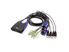 ATEN CS64US KVM Switch VGA, USB, Audio, 4 Ports