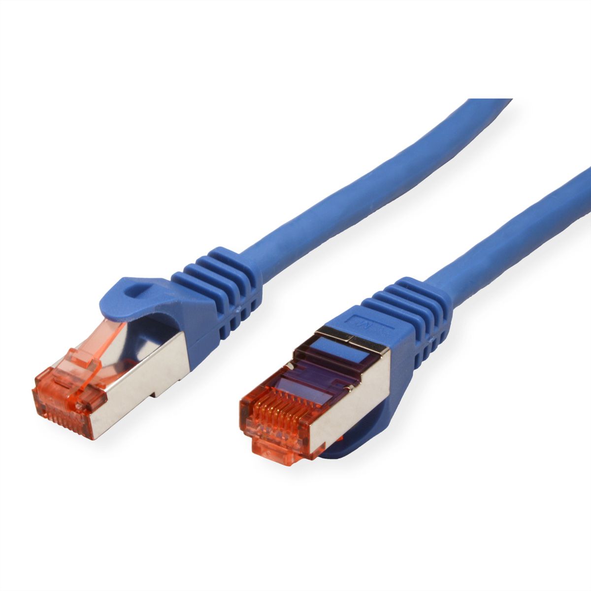 ROLINE Patchkabel Cat.6 S/FTP (PiMF), Component Level, LSOH, blau, 2 m