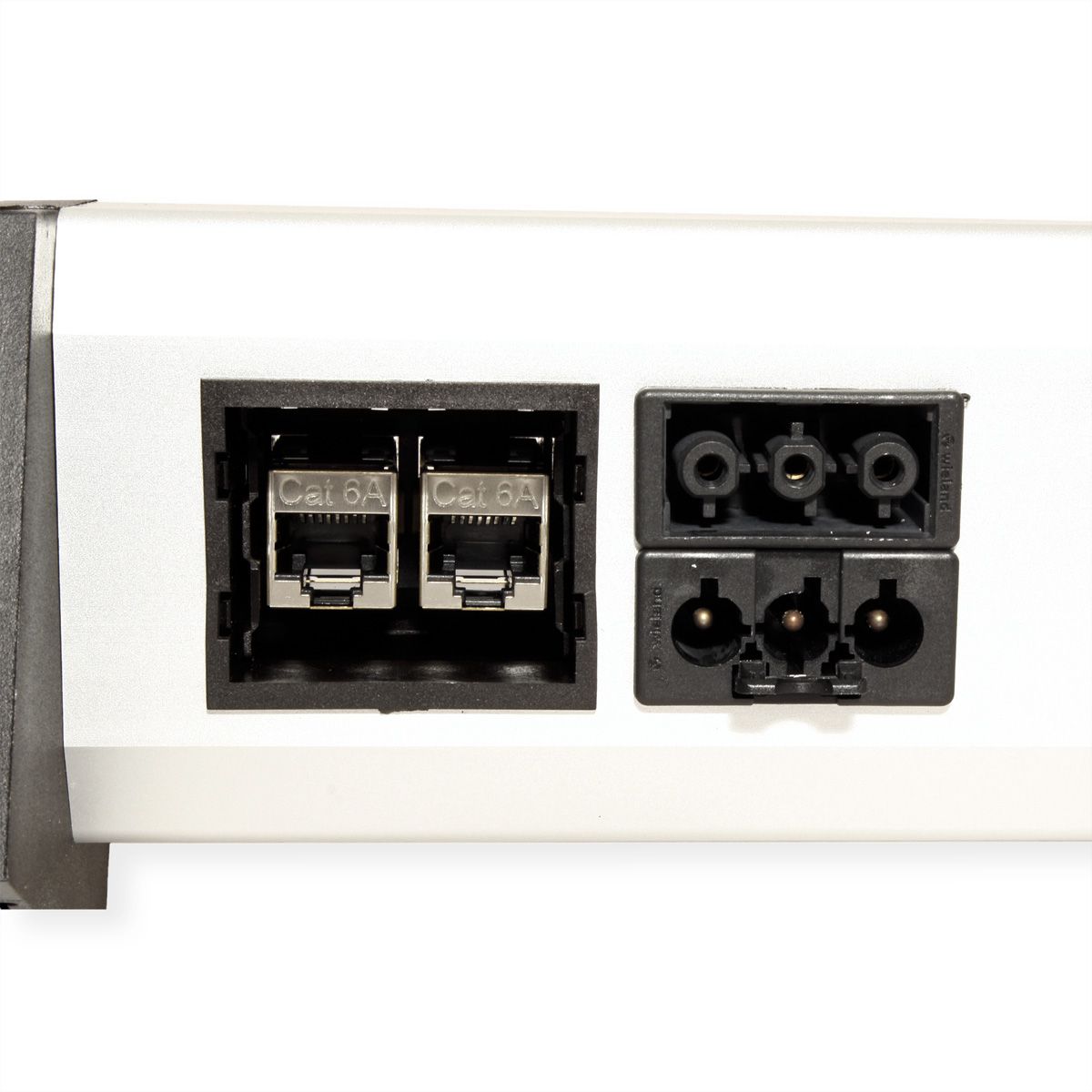 BACHMANN DESK 3x Schutzkontakt, 2x CAT6