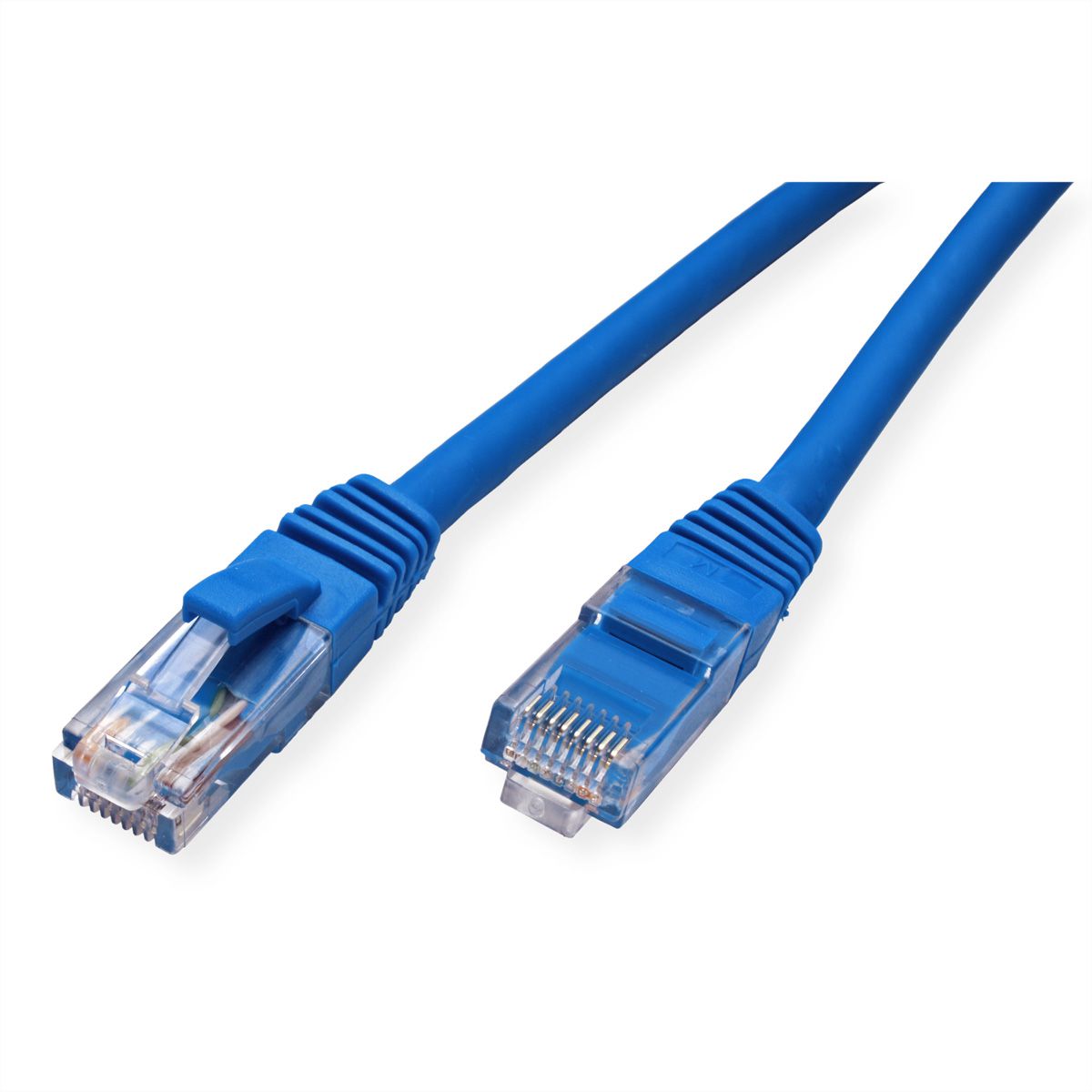 VALUE Patchkabel Cat.6 (Class E) UTP, LSOH, blau, 0,5 m
