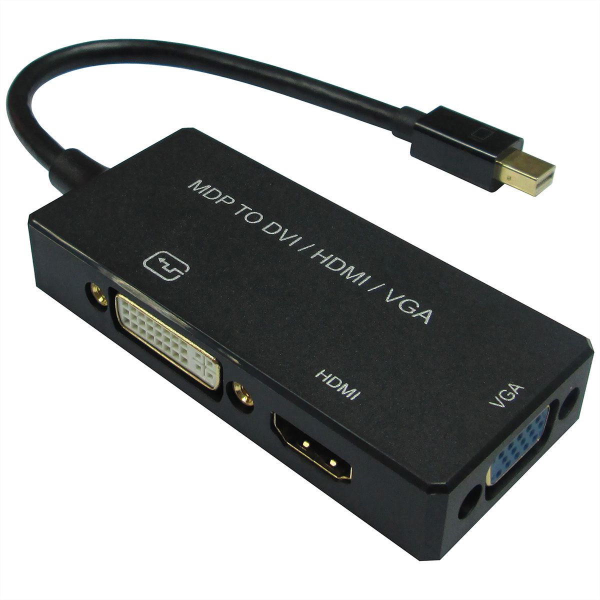 VALUE Adapterkabel Mini DisplayPort - VGA / DVI / HDMI, v1.2, Aktiv