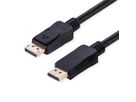 VALUE DisplayPort Kabel, v2.1, 16K, 80Gbit/s, DP ST - ST, schwarz, 2 m