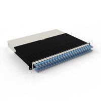 patchbox.one 8RU UTP blau Cat.6a 0,8m