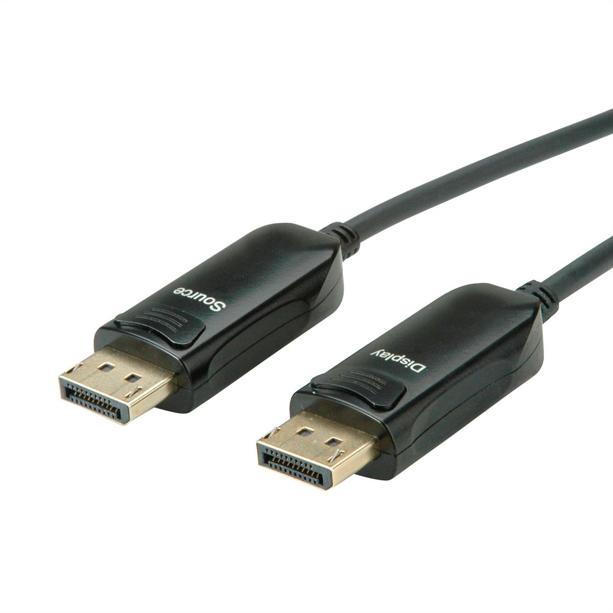 ROLINE DisplayPort v1.4 Kabel (AOC), ST/ST, 15 m