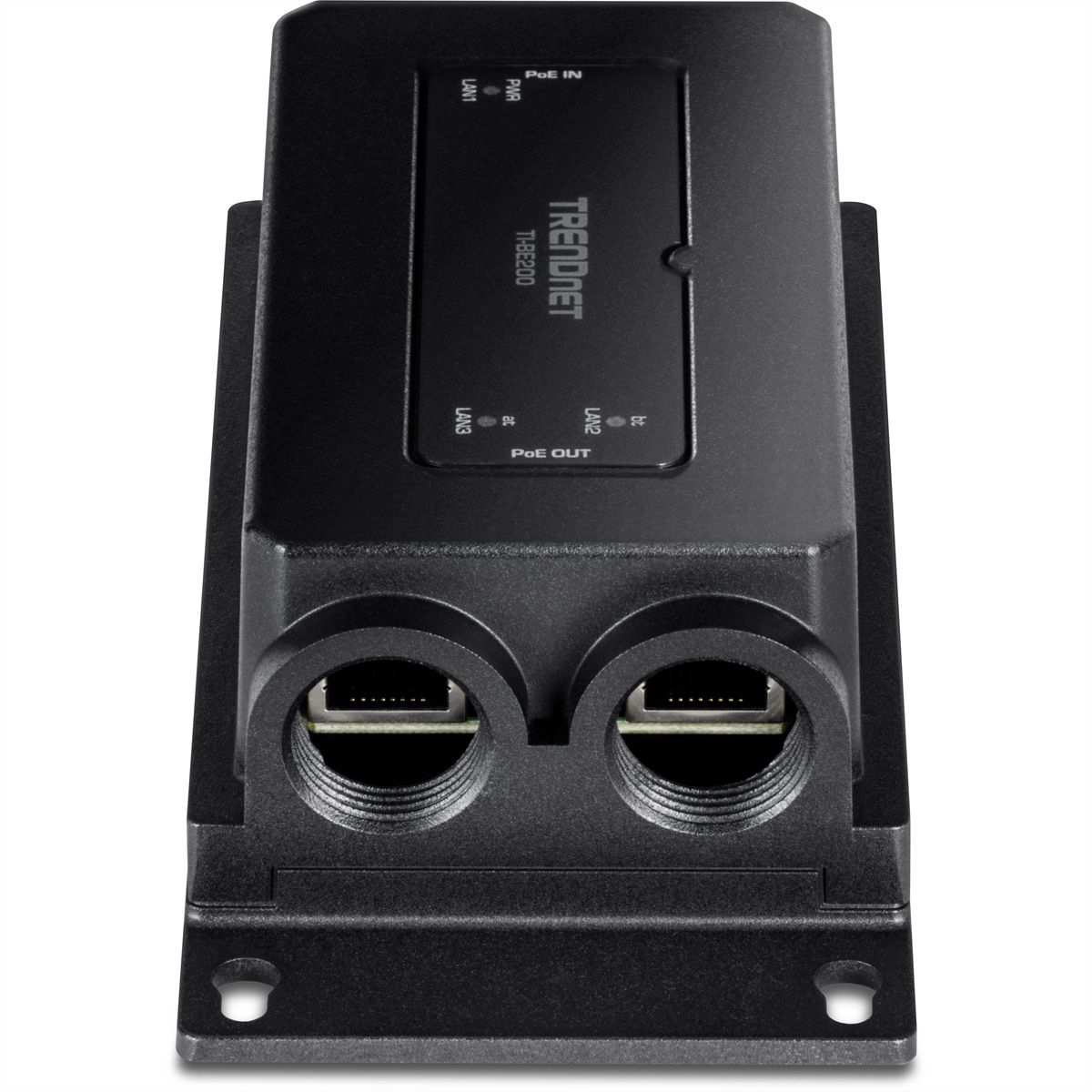 TRENDnet TI-BE200 Outdoor PoE++ Extender, 2-Port Industrial Gigabit
