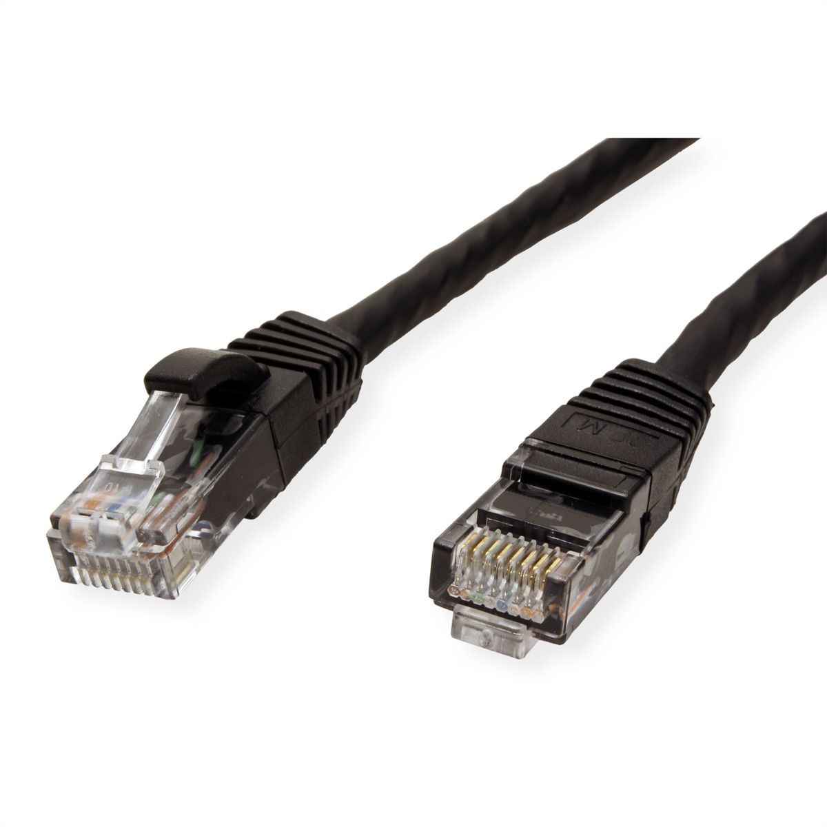 VALUE Patchkabel Cat.6 (Class E) UTP, LSOH, schwarz, 1,5 m