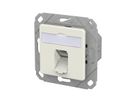 METZ CONNECT E-DAT C6A LSA++ Dose, 1 Port, UPk, reinweiß