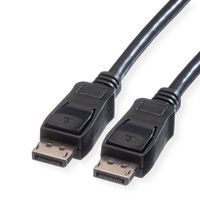 VALUE DisplayPort Kabel, DP ST - ST, schwarz, 2 m