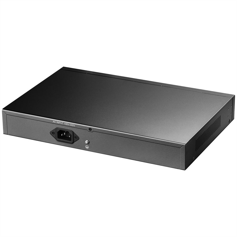 CUDY FS1018PS1 16-Port 10/100M PoE+ Switch 2 Gigabit Uplink 1 SFP Port 200W