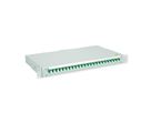 TELEGÄRTNER BASIS V LWL-Panel mit Kupplungen & Pigtails, 24x E2000, OS2 grün APC