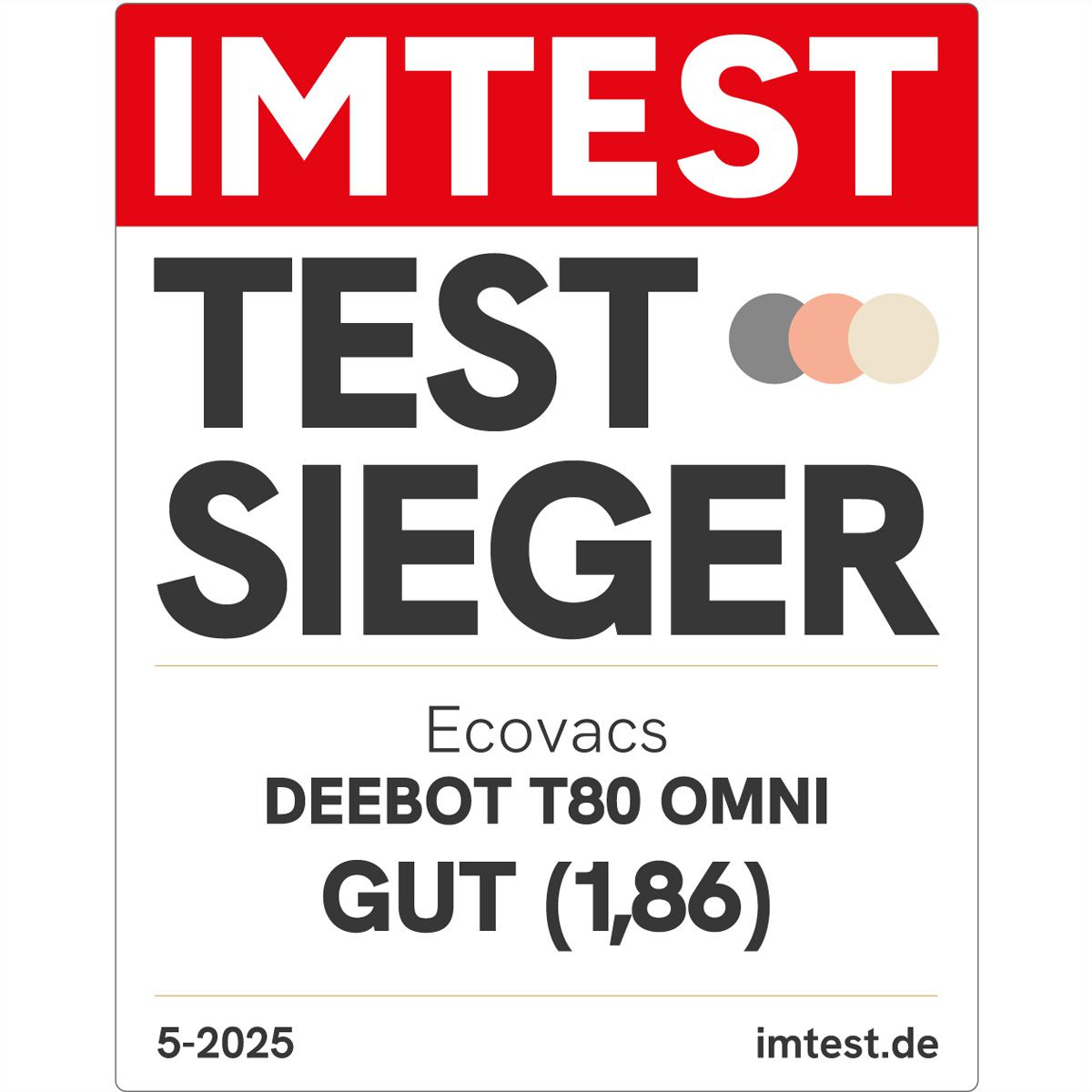 Ecovacs Saugroboter DEEBOT T80 Omni, schwarz