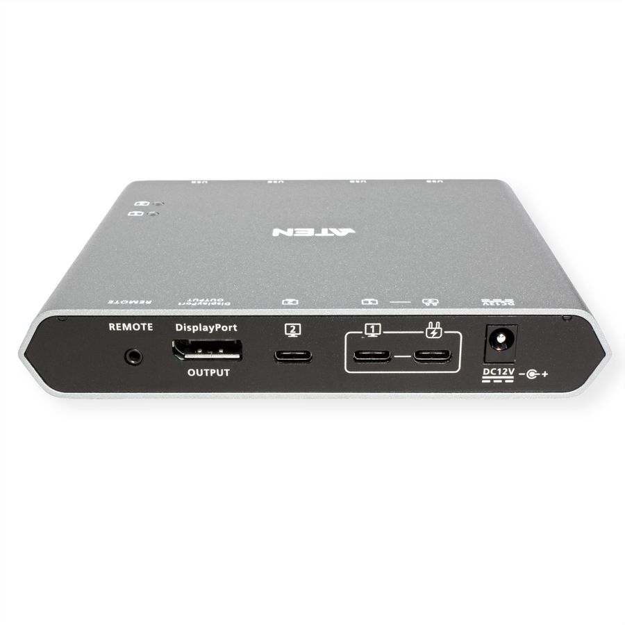 ATEN US3311 2-Port USB-C 4K DisplayPort KVM Dock