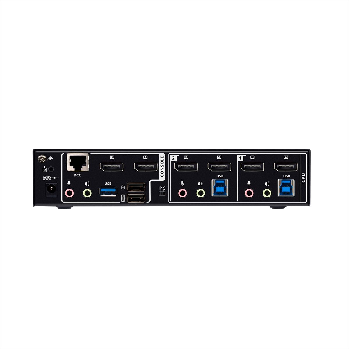 ATEN CS1942DPA 2-Port USB 3.0 8K DP KVM, DUAL View